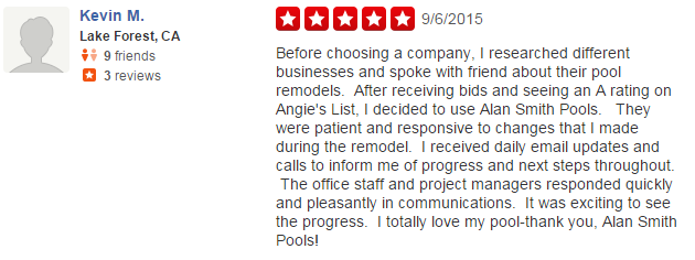 Alan Smith Pool Plastering Review