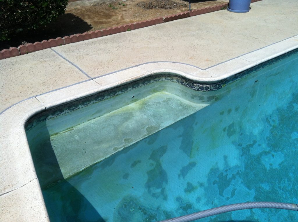 repainting pool surface