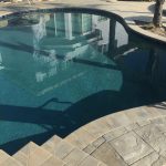 Pool Refinish with Pavers