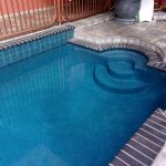 Pool tile, green and blue pool tile, Greenish blue pool tile