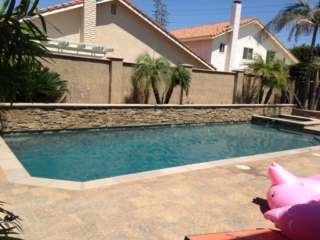 orco pavers, orco pietra cobble tuscany, poured in place coping, tan colored coping, sand color coping, bullnose coping