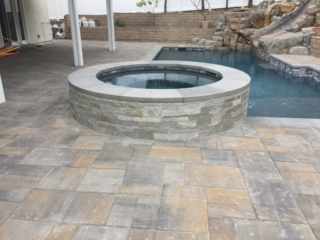 belgard paver, rustic pavers, lafitt rustic slab pavers, rustic paver victorian color,