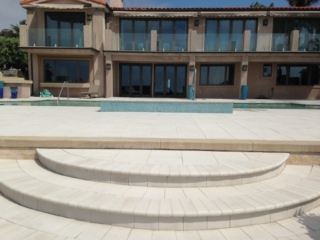 Artistic Pavers, light colored pavers, off white pavers
