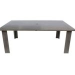 60" Sq Dining Table with UH