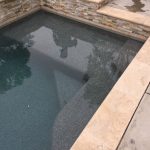 Pool pebble finish, pool tile, pool coping, pool veneer