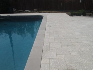 Artistic Pavers around the pool