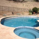 pool sand color coping orco mediterranean crystal blue microfusion and spa