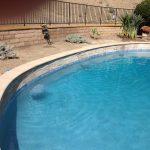 pool sand color coping orco mediterranean crystal blue microfusion
