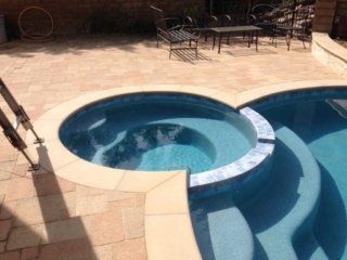 pool sand color coping orco mediterranean crystal blue microfusion