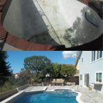 pool and spa before after
