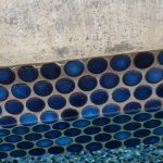 pool small round waterline tile