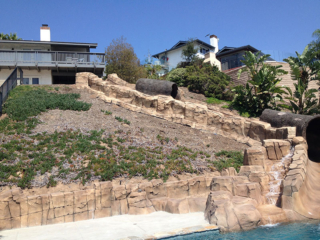 Alan Smith Pool Plastering & Remodeling | Rock Waterfalls, Slides, and Grottoes
