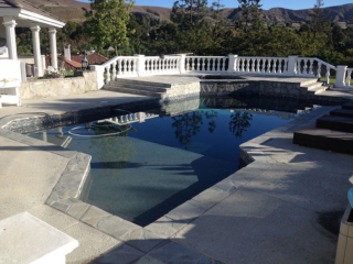 Alan Smith Pool Plastering & Remodeling | Rock Waterfalls, Slides, and Grottoes