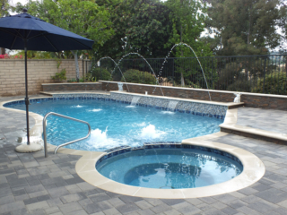 Custom Blend &mdash; Mastertile &ndash; MAS-SV 614 &amp; MAS-MR 150 &mdash; Hancrete &ndash; White Roman &mdash; Angelus &ndash; Courtyard &ndash; 4 stone &ndash; Charcoal