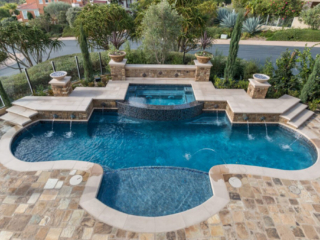 Alan Smith Pool Plastering & Remodeling | Rock Waterfalls, Slides, and Grottoes