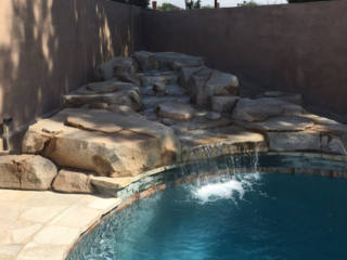 Alan Smith Pool Plastering & Remodeling | Rock Waterfalls, Slides, and Grottoes