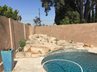 Alan Smith Pool Plastering & Remodeling | Rock Waterfalls, Slides, and Grottoes