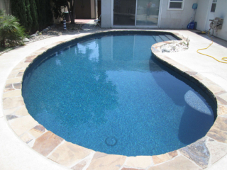 Alan Smith Pool Plastering & Remodeling | Natural Stone Coping