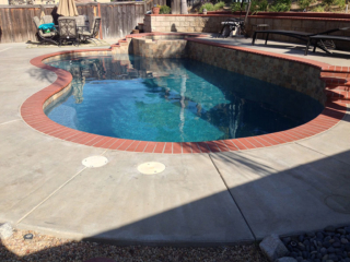 Alan Smith Pool Plastering & Remodeling | Brick Coping