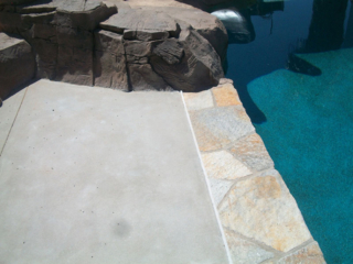 Alan Smith Pool Plastering & Remodeling | Natural Stone Coping