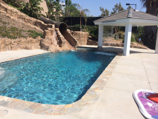Alan Smith Pool Plastering & Remodeling | Natural Stone Coping
