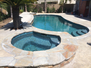 Alan Smith Pool Plastering & Remodeling | Natural Stone Coping