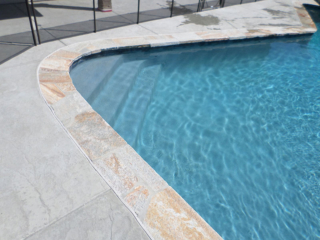 Alan Smith Pool Plastering & Remodeling | Natural Stone Coping