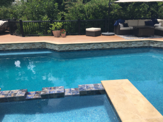 Alan Smith Pool Plastering & Remodeling | Natural Stone Coping