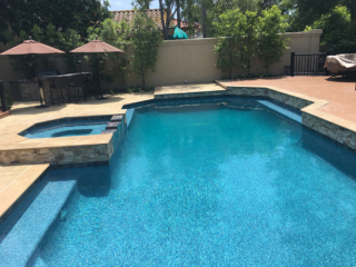 Alan Smith Pool Plastering & Remodeling | Natural Stone Coping