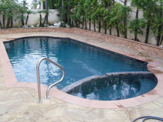 Alan Smith Pool Plastering & Remodeling | Handrails & Slides