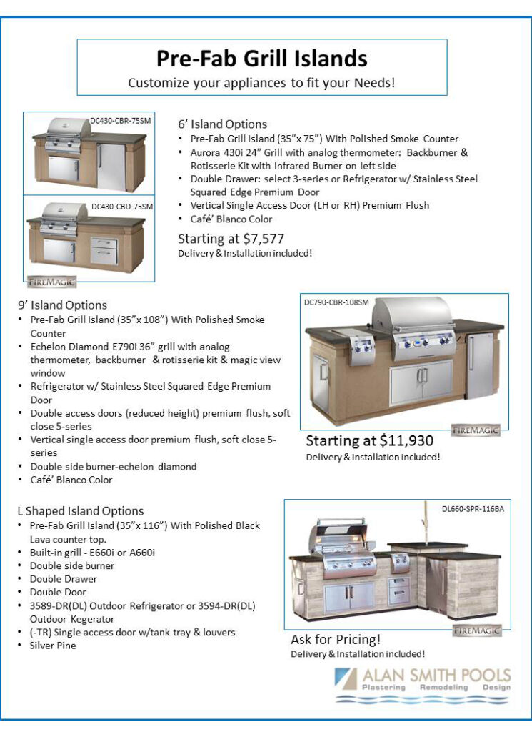 Alan Smith Pool Plastering & Remodeling | Show Room Pricing