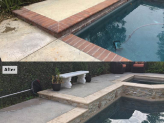 Alan Smith Pool Plastering & Remodeling | Natural Stone Coping