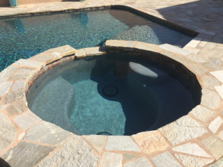 Alan Smith Pool Plastering & Remodeling | Natural Stone Coping