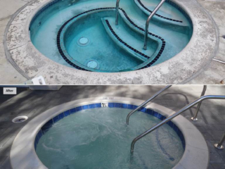 Alan Smith Pool Plastering & Remodeling | Handrails & Slides