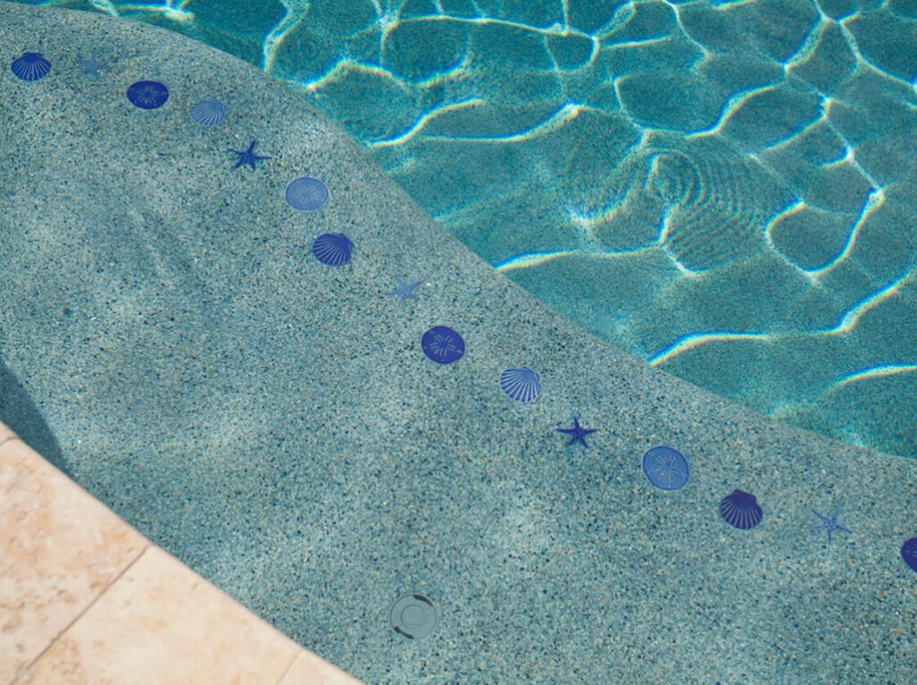 Alan Smith Pool Plastering & Remodeling | Silver Pearl with Jewels for Pools