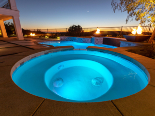 Alan Smith Pool Plastering & Remodeling | White Plaster & Quartz