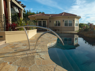 Alan Smith Pool Plastering & Remodeling | Natural Stone Coping