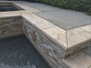 Alan Smith Pool Plastering & Remodeling | Natural Stone Coping